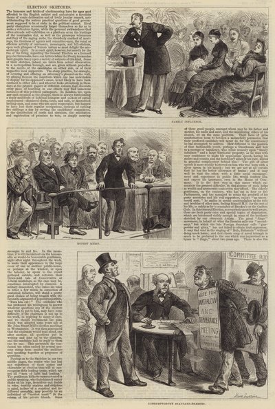 Bocetos de elecciones de Harry Furniss